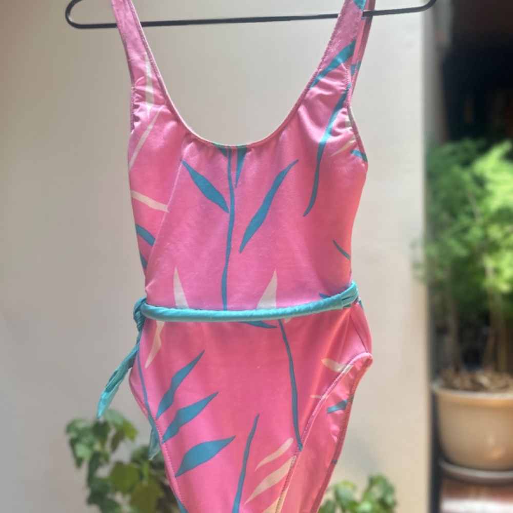 1980's Super soft swimming costume